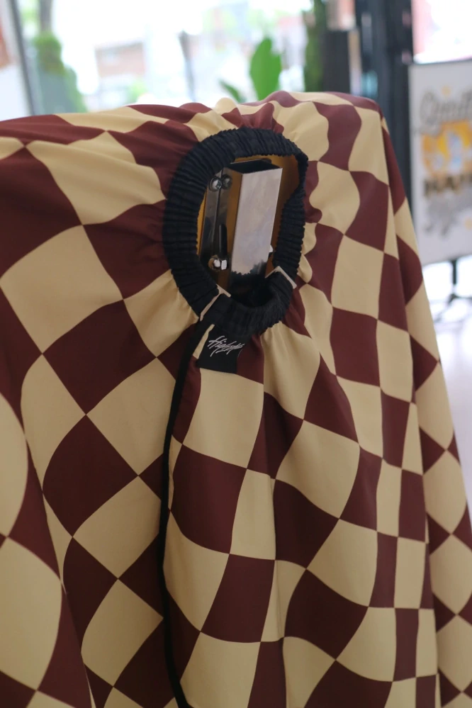 Check Burgandy
